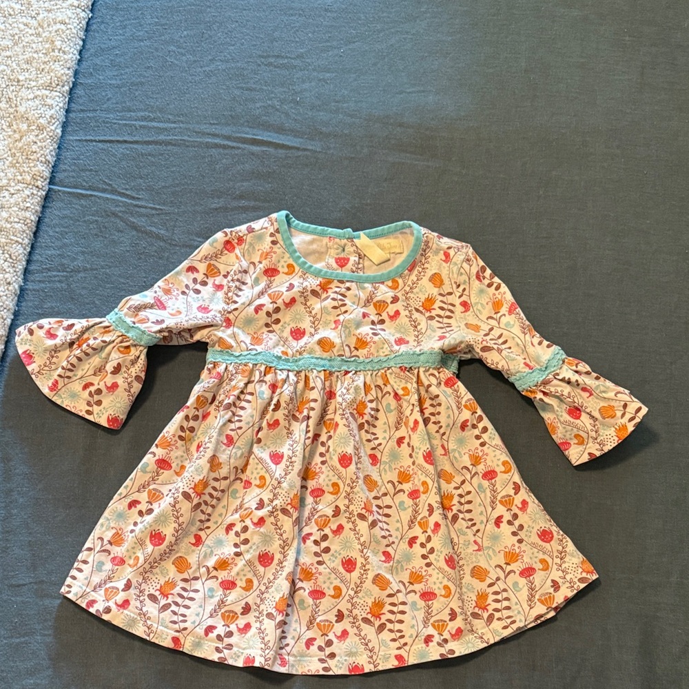 Matilda Jane Multicolor Floral Bell Sleeve Blouse